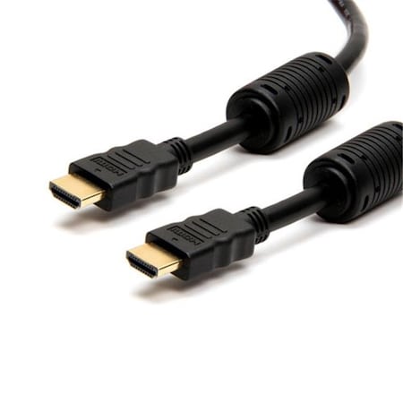 Cmple CMPLE 732-N 15ft 28AWG HDMI 1.4 Cable with Ethernet with Ferrite Cores- Black 732-N
